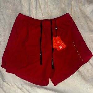 YoungLA Red Athletic Shorts
